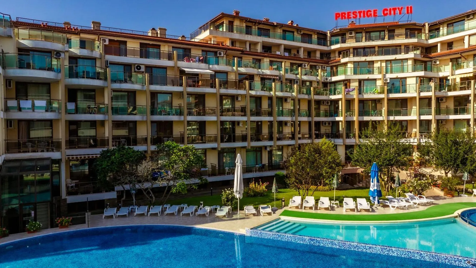 Aparthotel Hotel Prestige City II Primorsko 3*,  Bulgaria