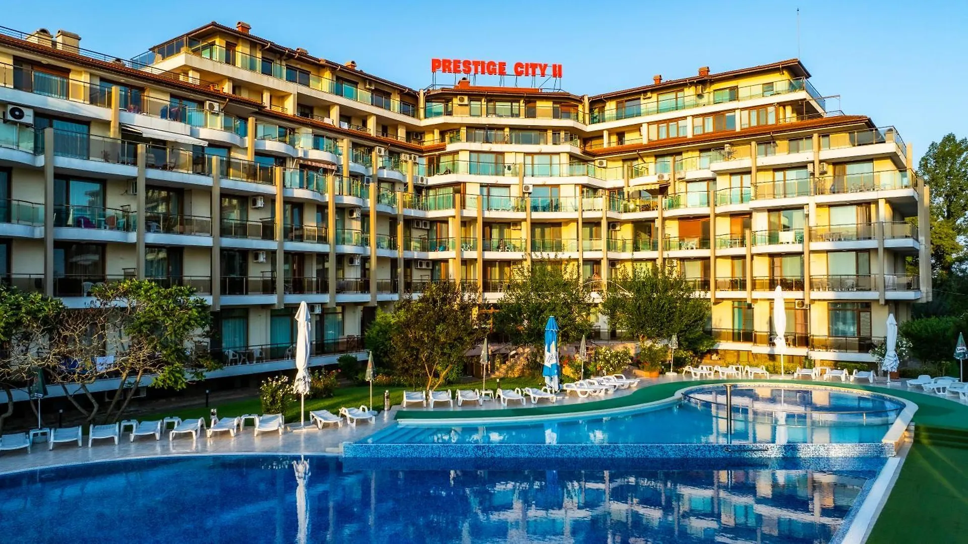 Aparthotel Hotel Prestige City II Primorsko 3*,  Bulgaria